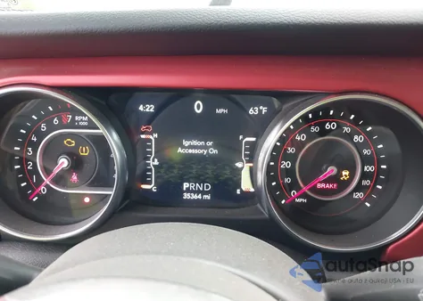 2020 Jeep Wrangler Unlimited Rubicon 4X4 z USA, uszkodzony, nr VIN 1C4HJXFG5LW190151